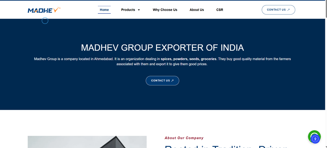 Madhev Group — WEBSITE