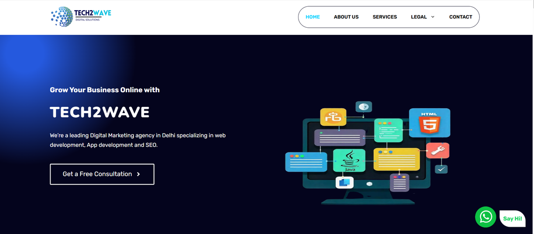 Tech2Wave — WEBSITE
